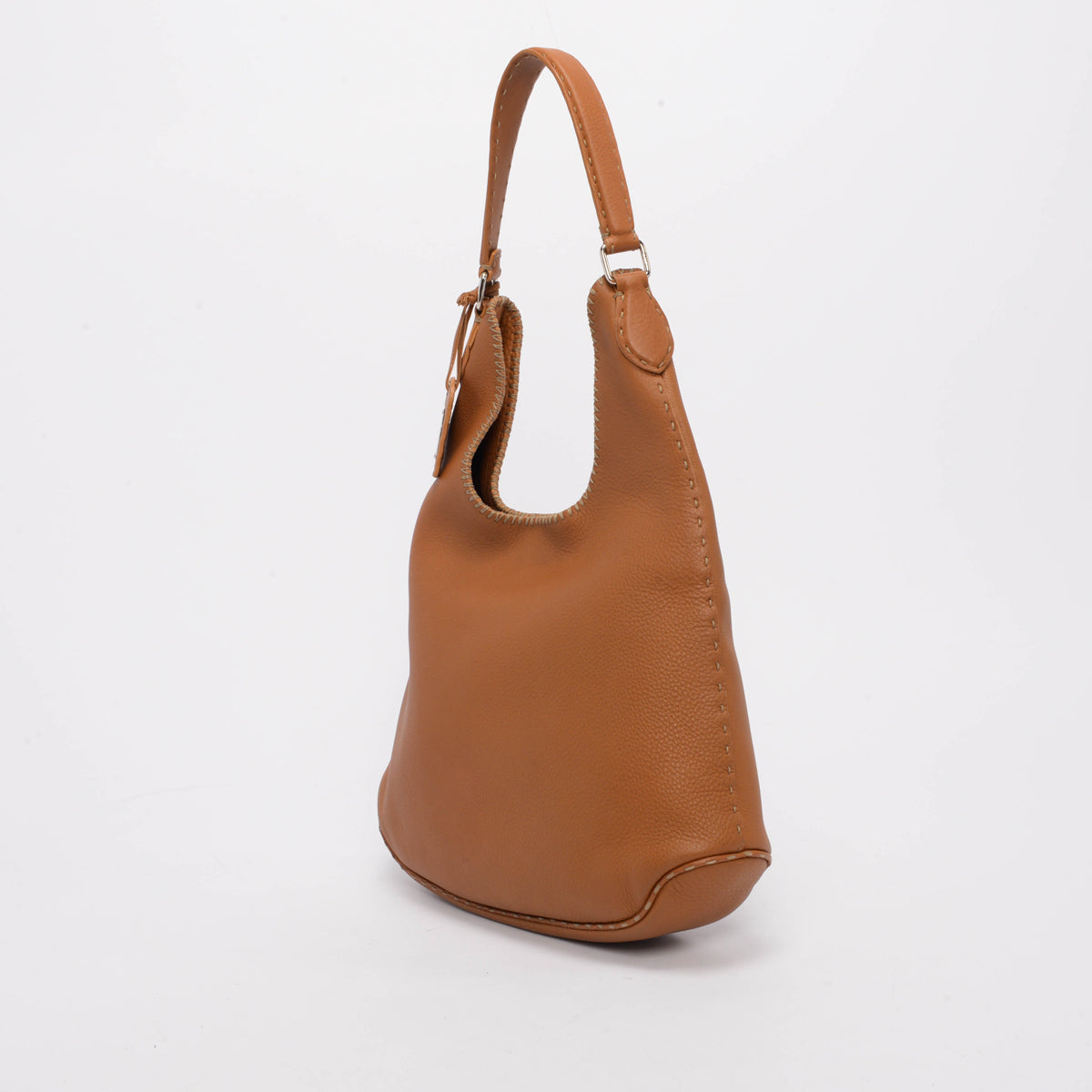 Fendi Tan Selleria Hobo Bag