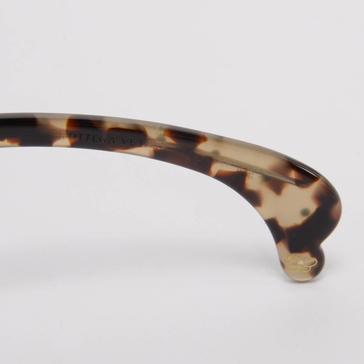 Bottega Veneta Havana Butterfly Sunglasses
