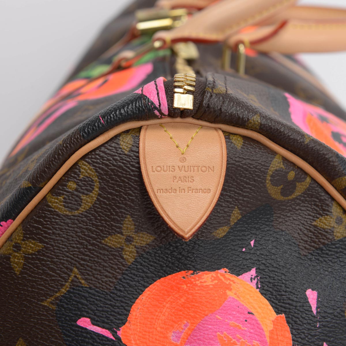 Louis Vuitton x Stephen Sprouse Monogram Roses Keepall 50