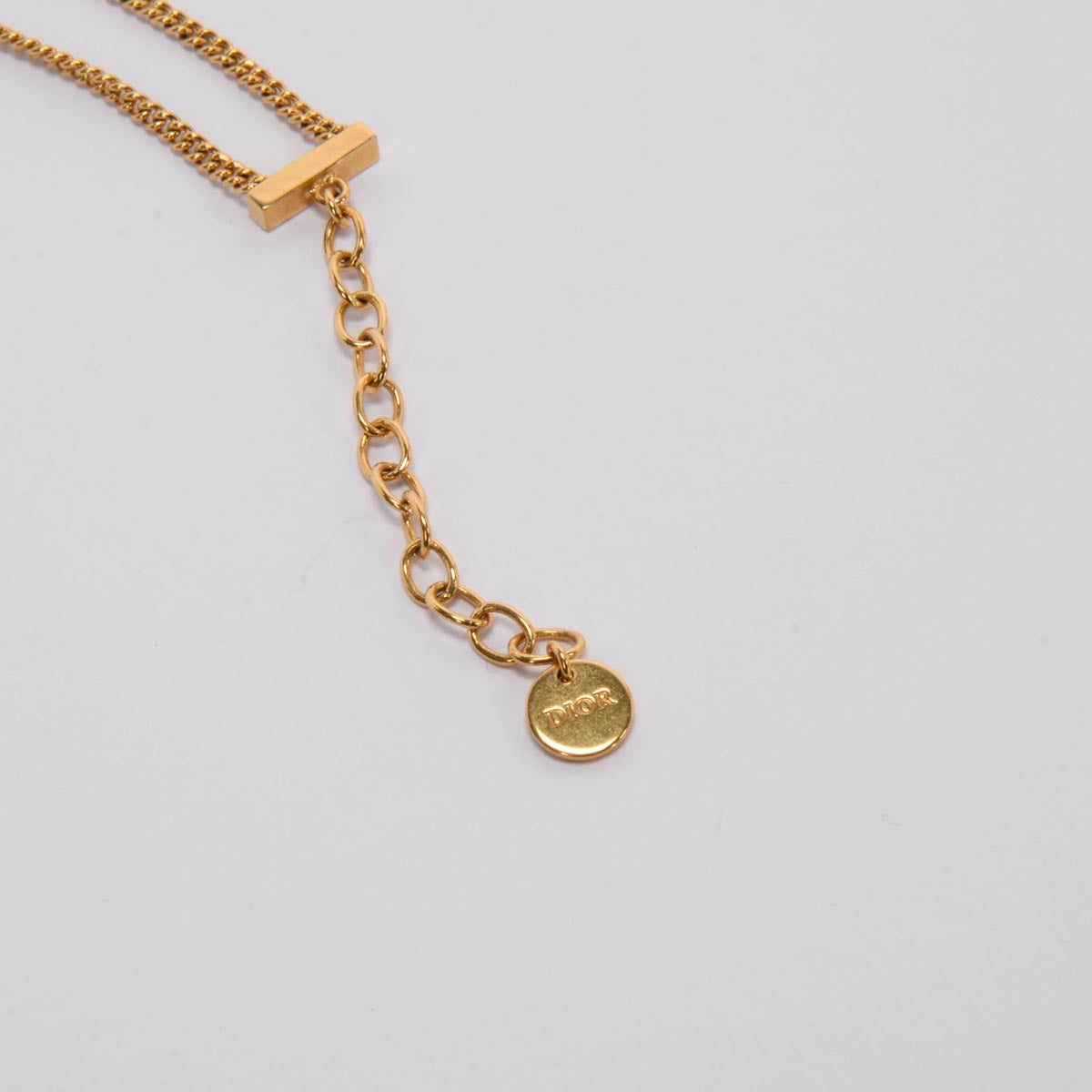 Dior Gold DIO(R)evolution Double Chain Necklace