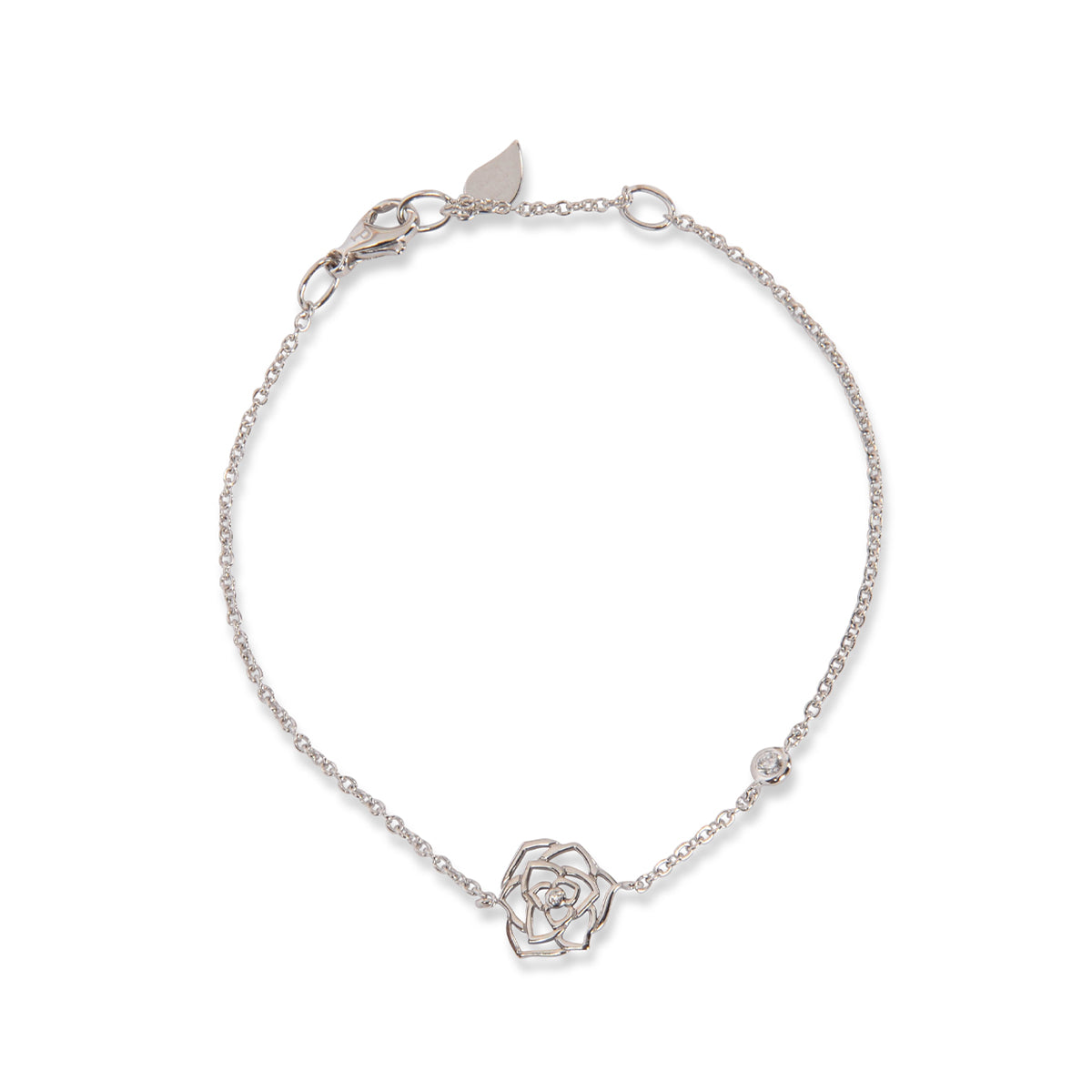 Piaget White Gold & Diamond Rose Bracelet