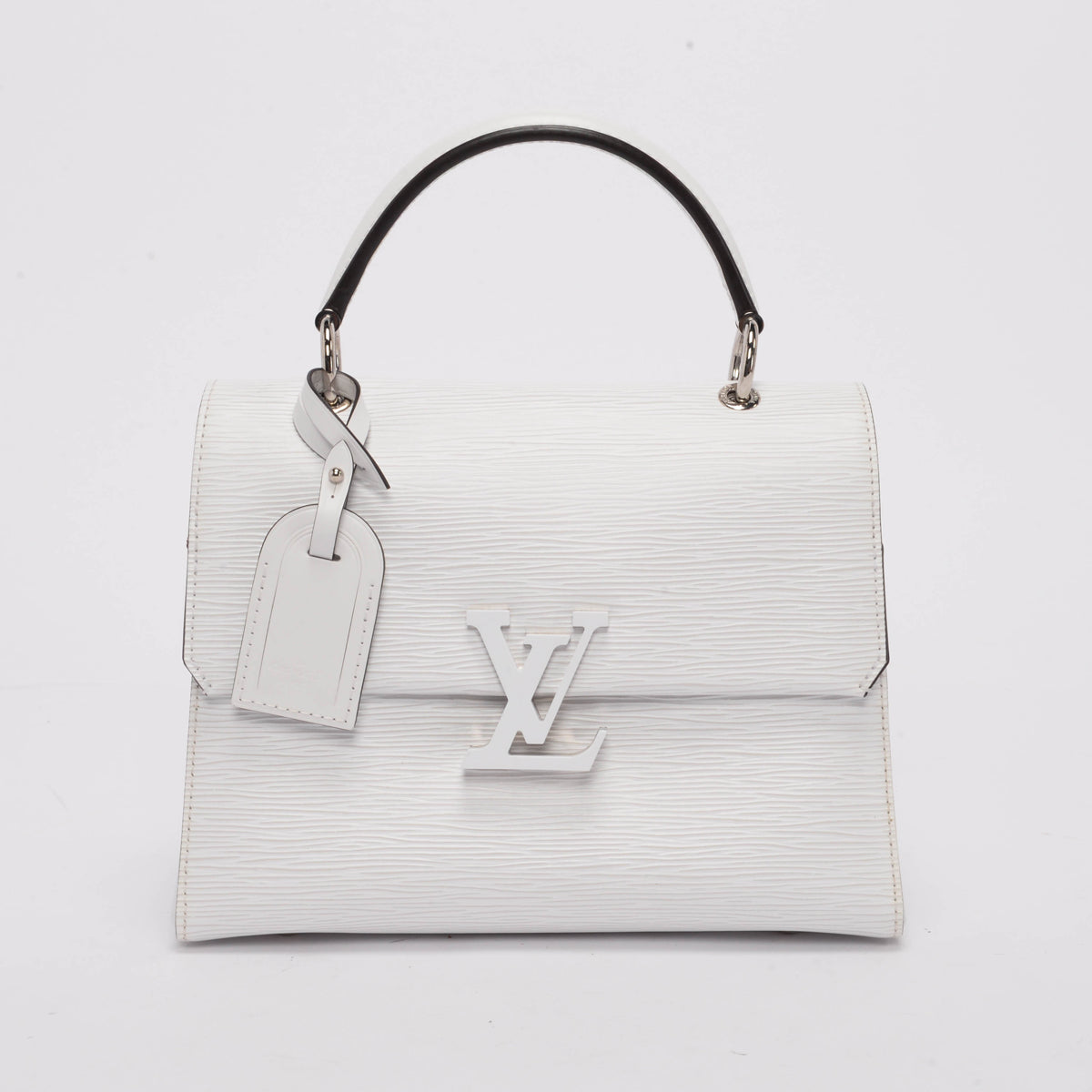 Louis Vuitton White Epi Leather Grenelle PM Bag