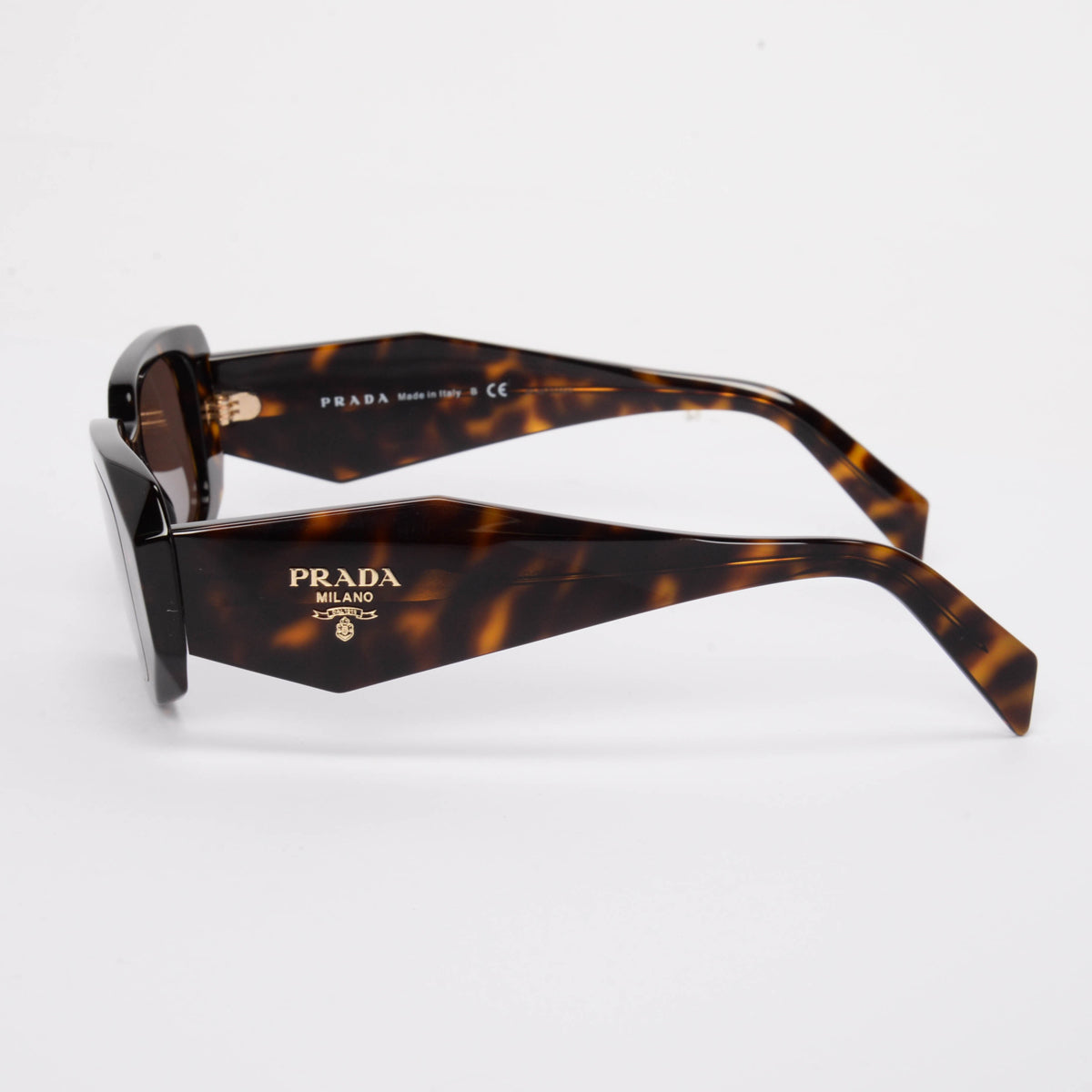 Prada Tortoise Acetate Scultoreo Sunglasses