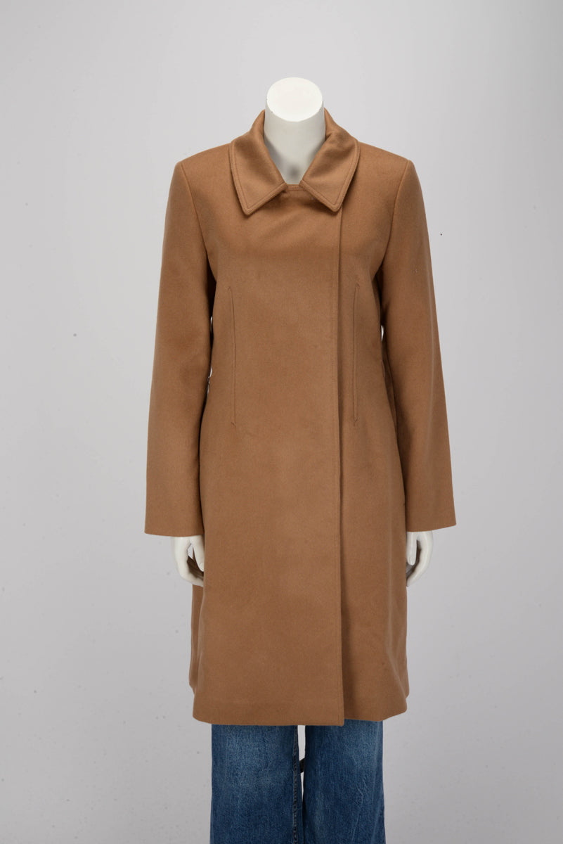 Burberry Bronze Cashmere Sydemore Coat UK 10