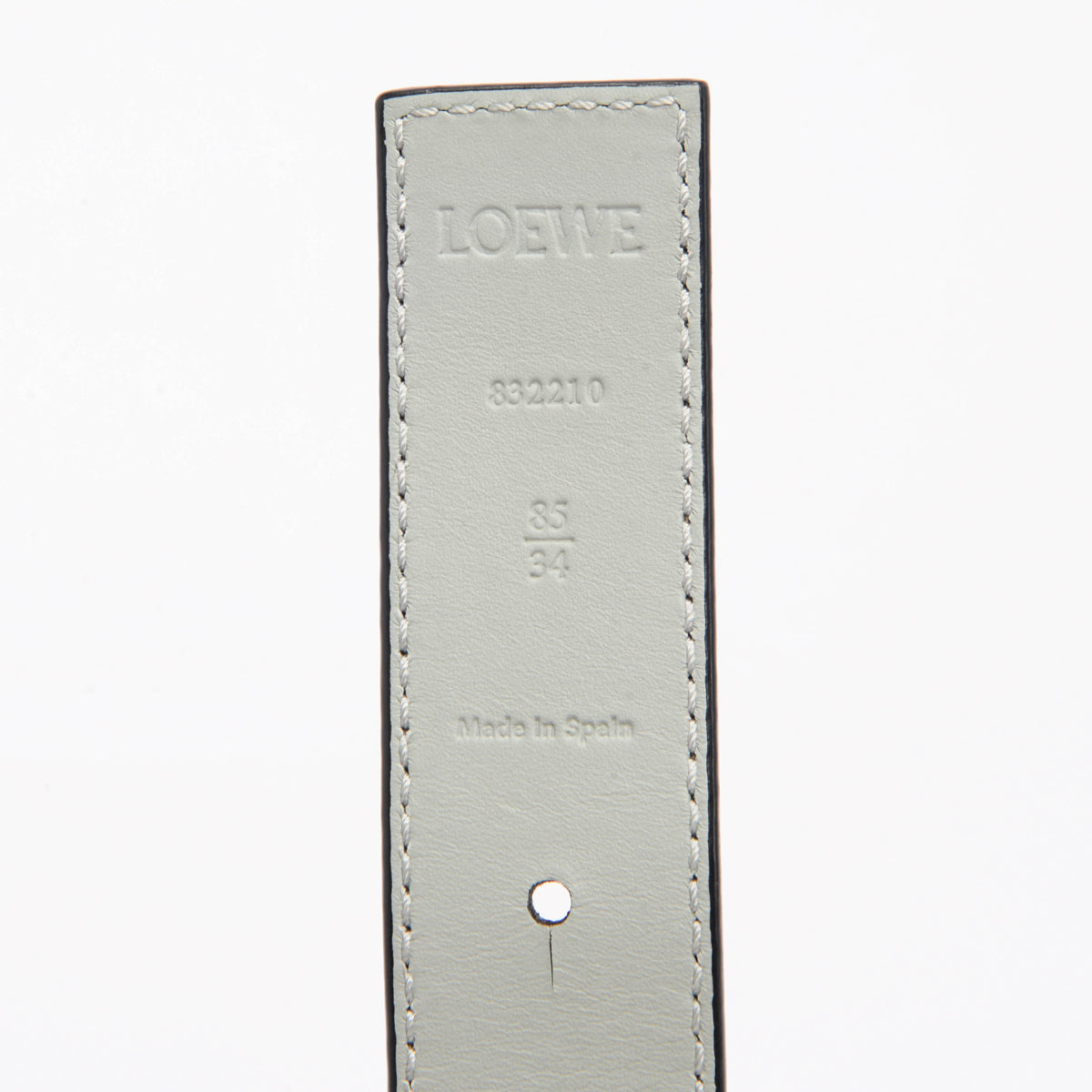 Loewe Bi-Colour Calfskin Reversible Anagram Belt