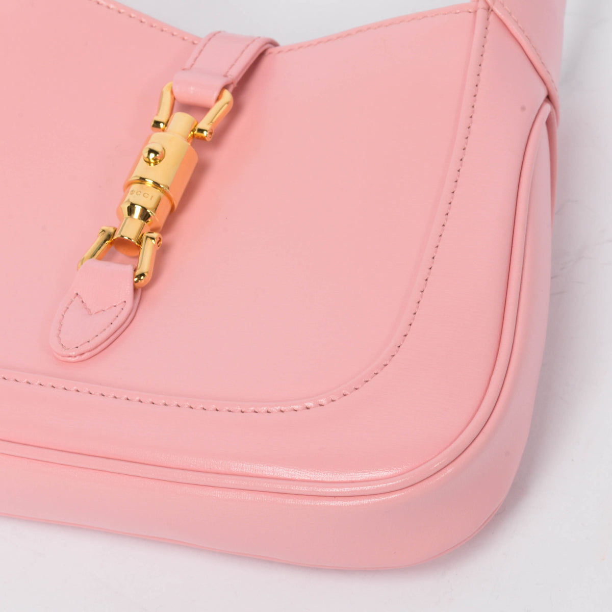 Gucci Pink Calfskin 1961 Mini Jackie Bag