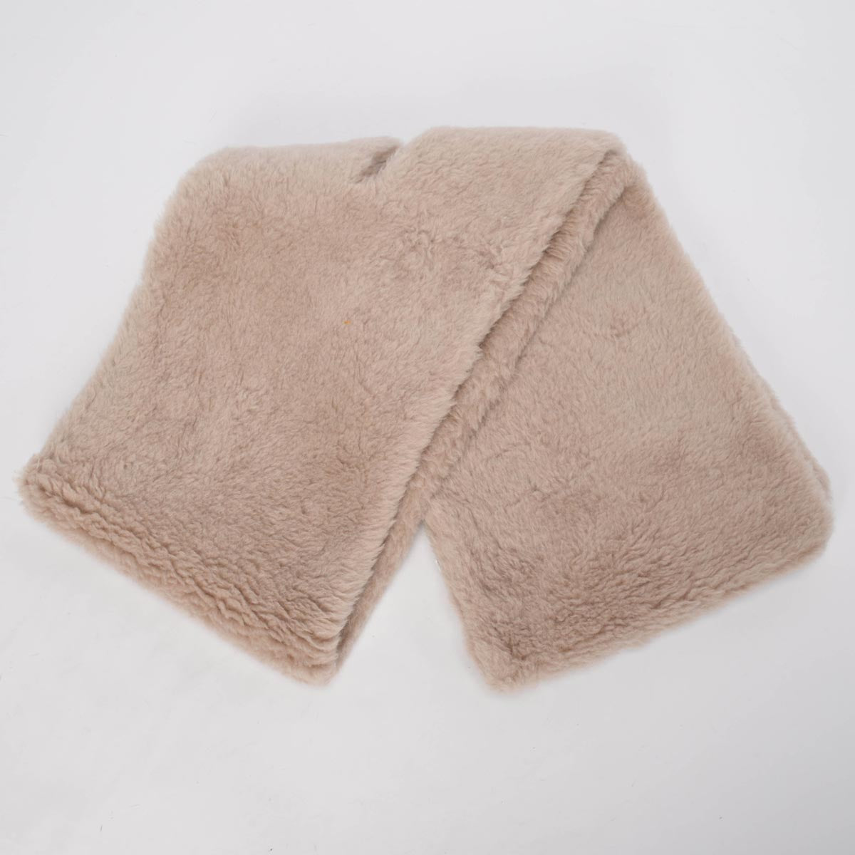 Max Mara Beige Alpaca Wrap Shawl