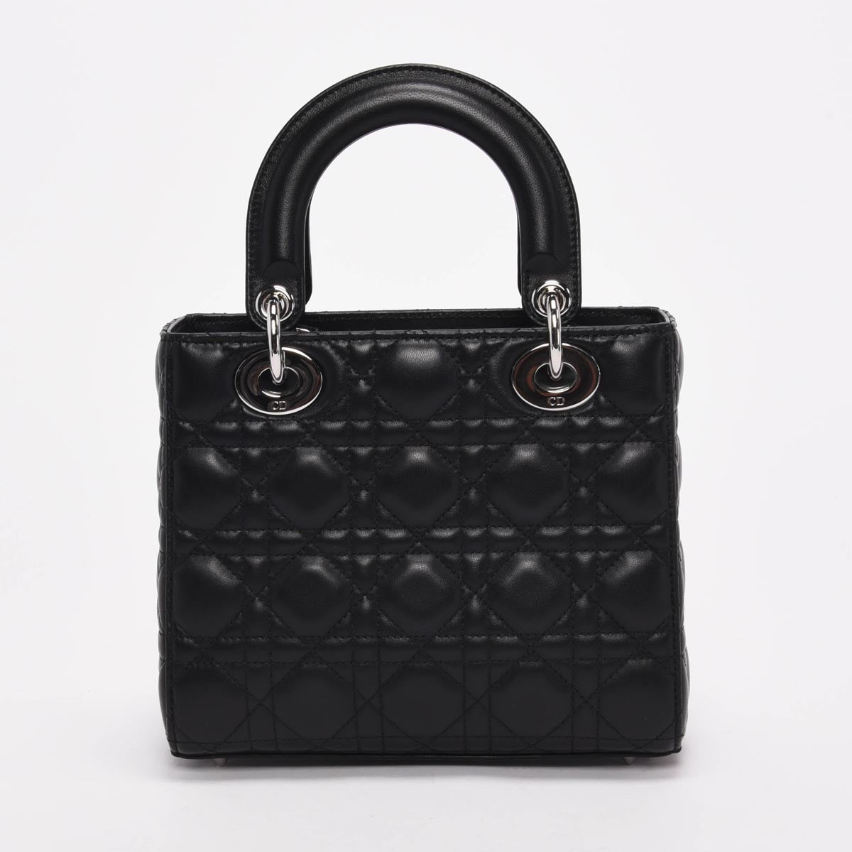 Dior Black Cannage Lambskin Small MyABC Lady Dior Bag