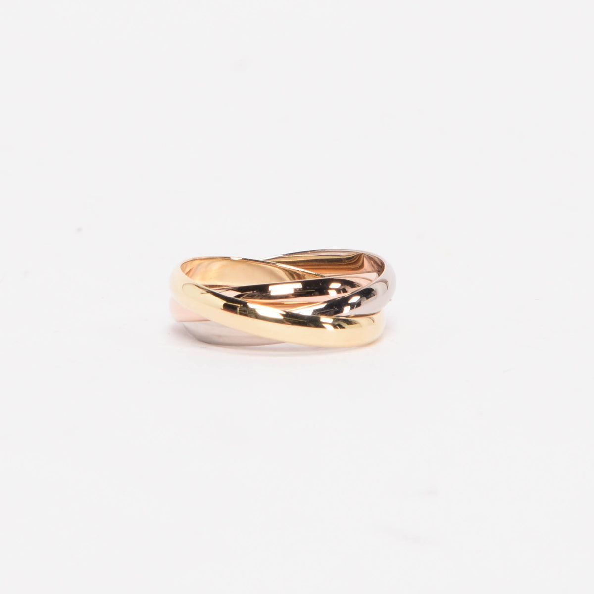 Cartier Tri-Colour Gold Trinity Ring