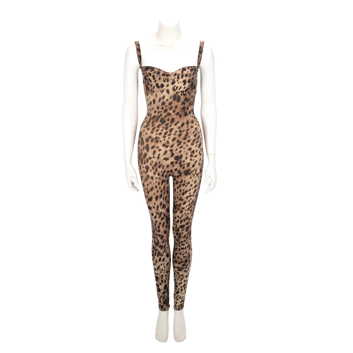 Dolce & Gabbana x Skims Leopard Jersey Catsuit S