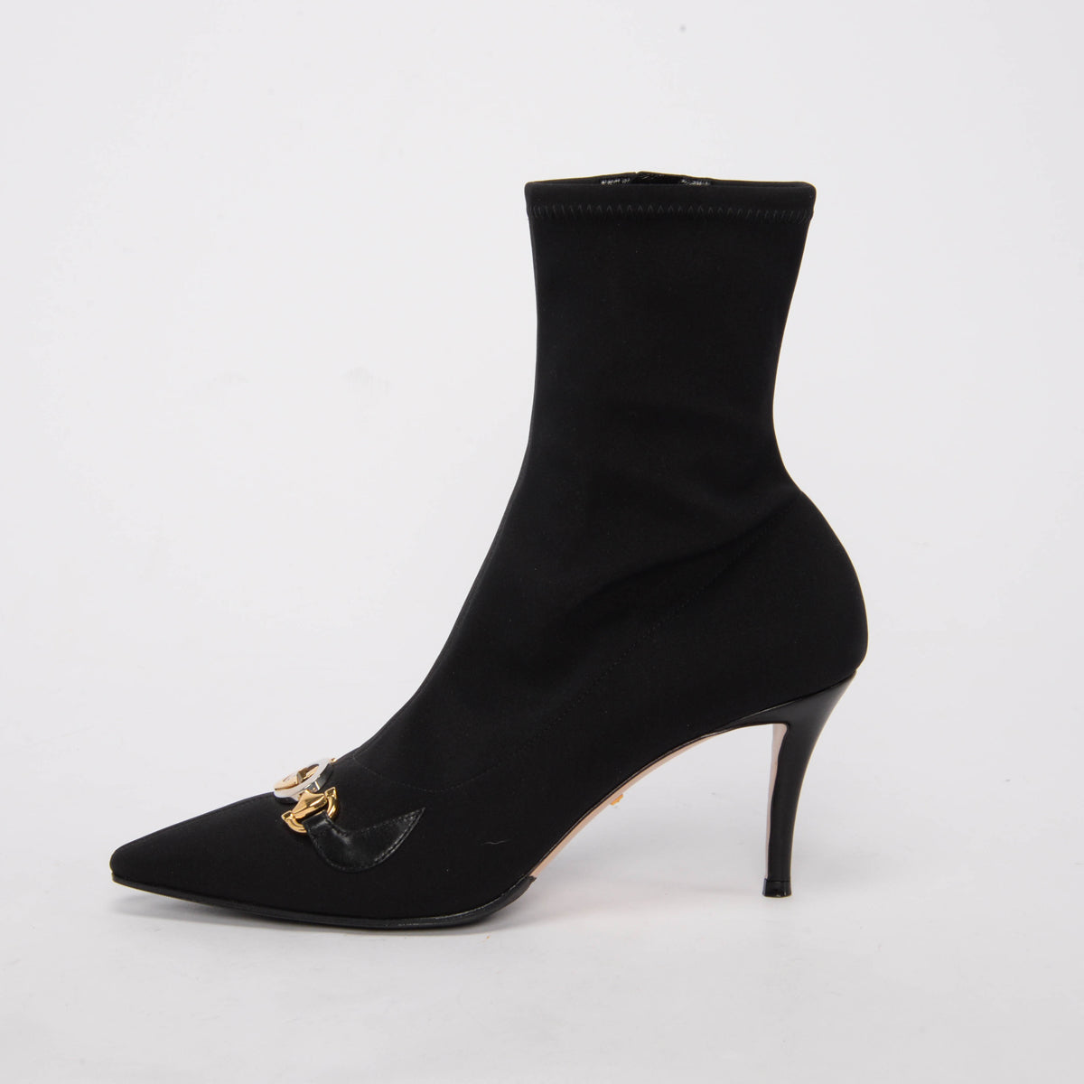 Gucci Black Fabric Zumi Sock Boots 39.5