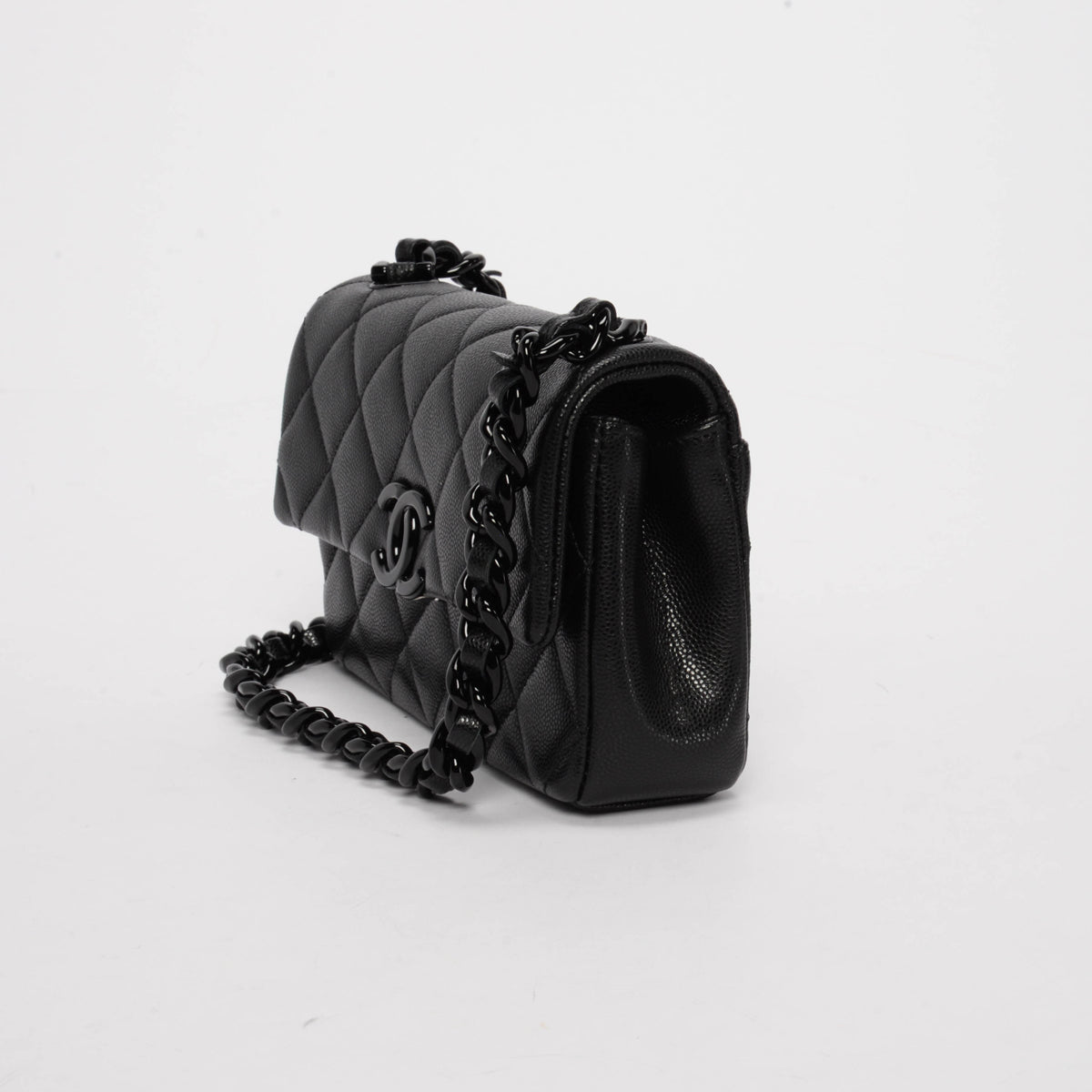 Chanel So Black Caviar My Everything Small Flap Bag