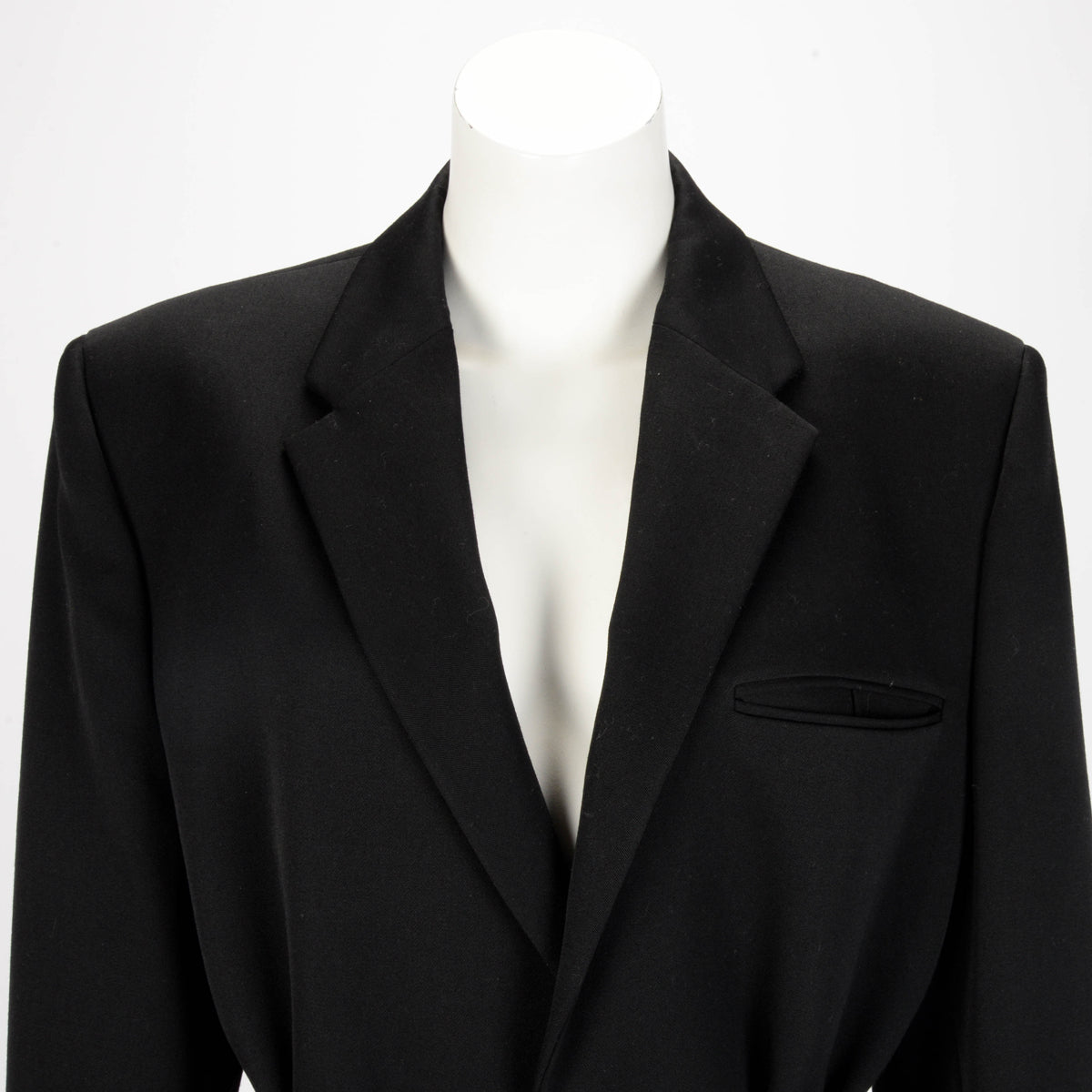 Bottega Veneta Black Wool Blazer Jumpsuit IT 48