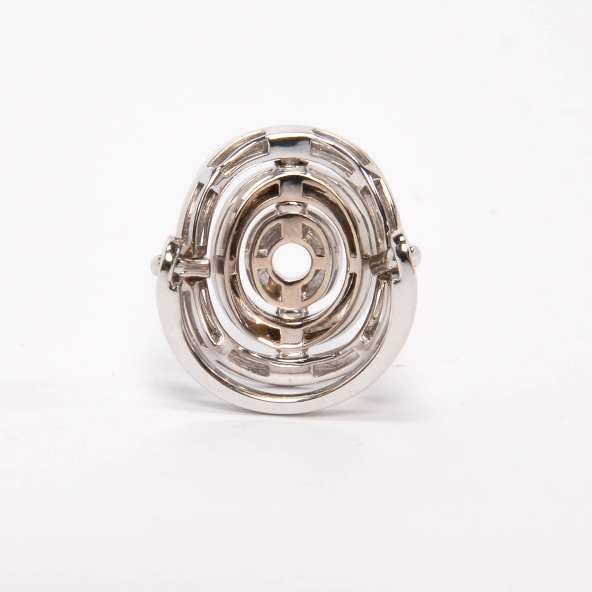 Bulgari 18k White Gold Astrale Cerchi Ring