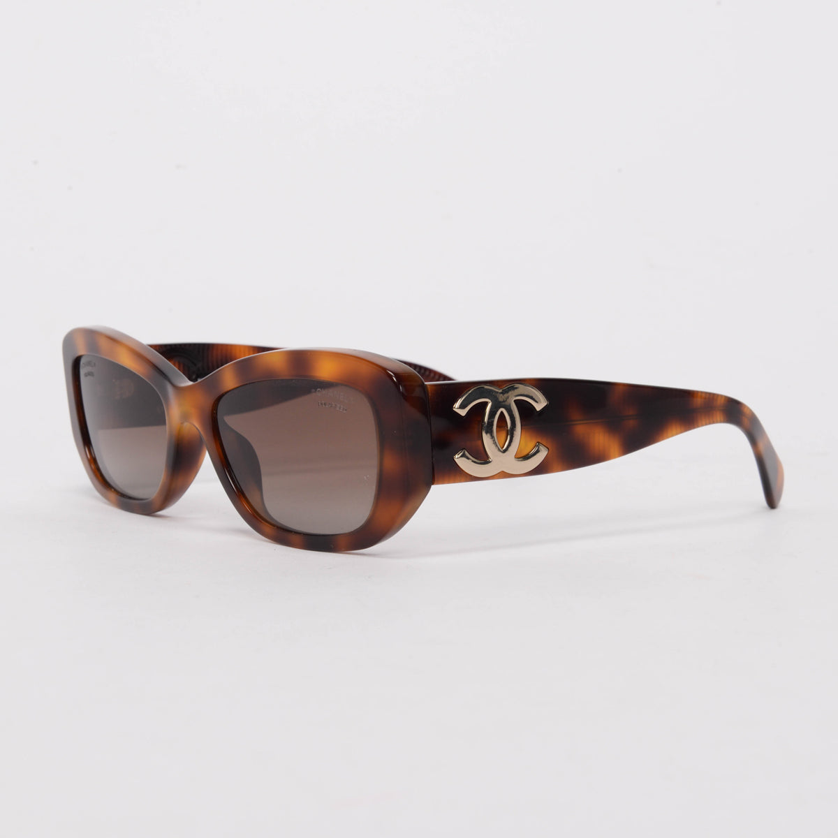 Chanel Havana Pillow CC Sunglasses