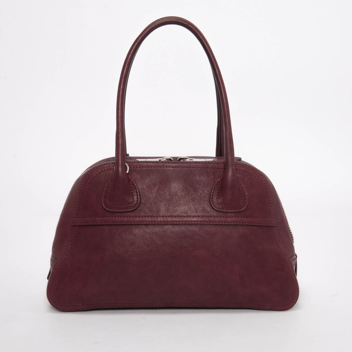 Miu Miu Amaranth Red Nappa Small Vivant Bag