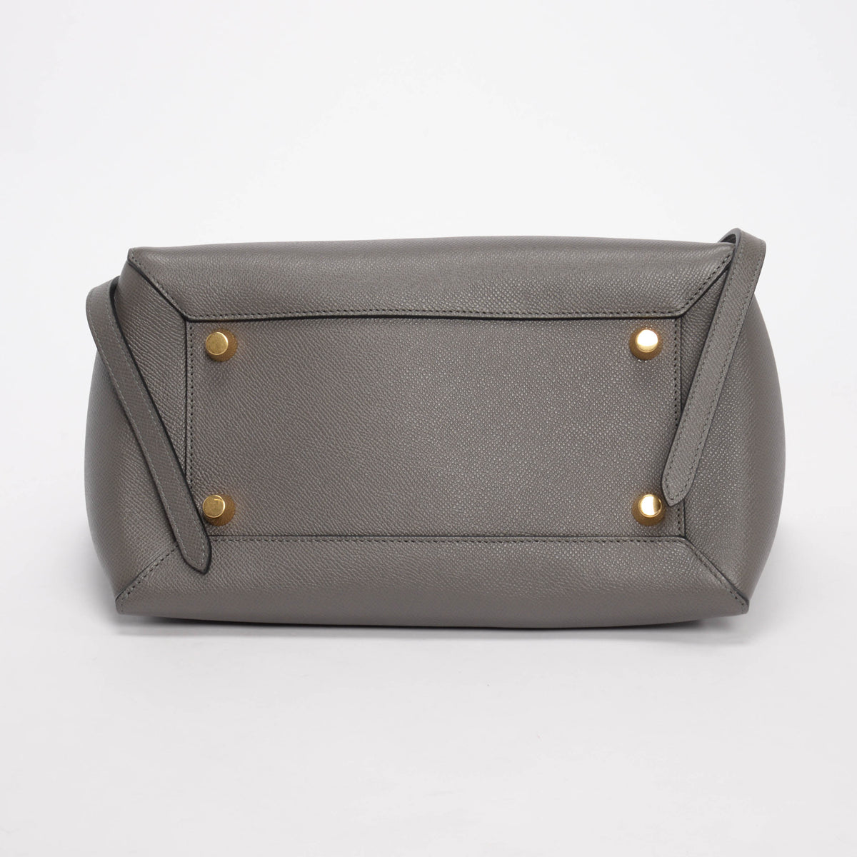 Celine Grey Grained Calfskin Mini Belt Bag