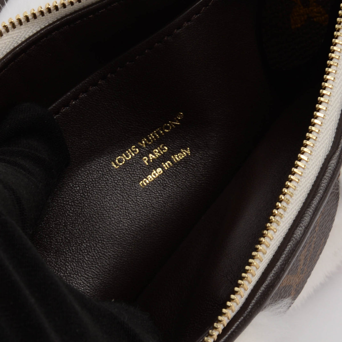 Louis Vuitton White Monogram Mink Neo Pochette Milla Mini Bag