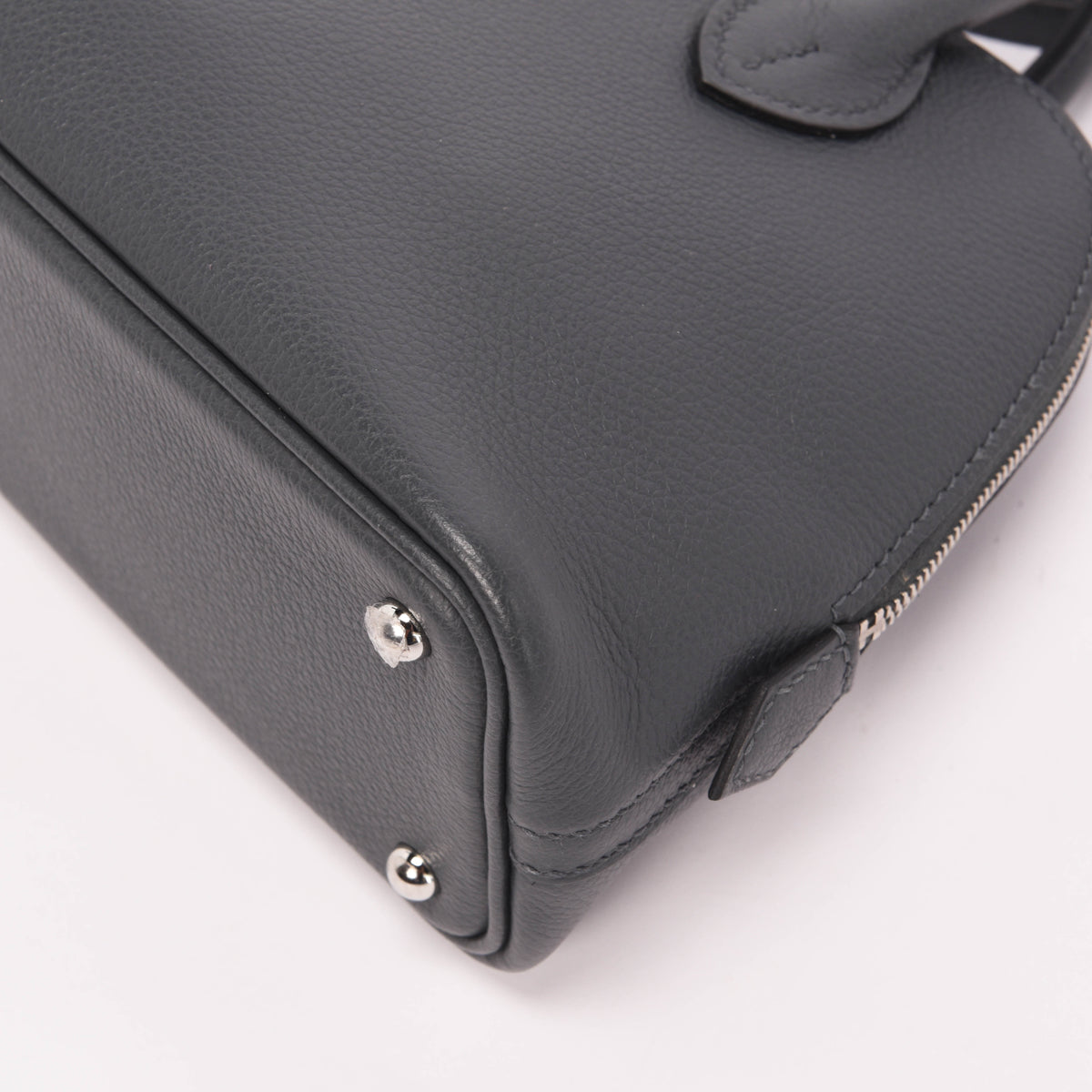 Hermes Gris Misty Evercolor Bolide 1923 Mini Bag
