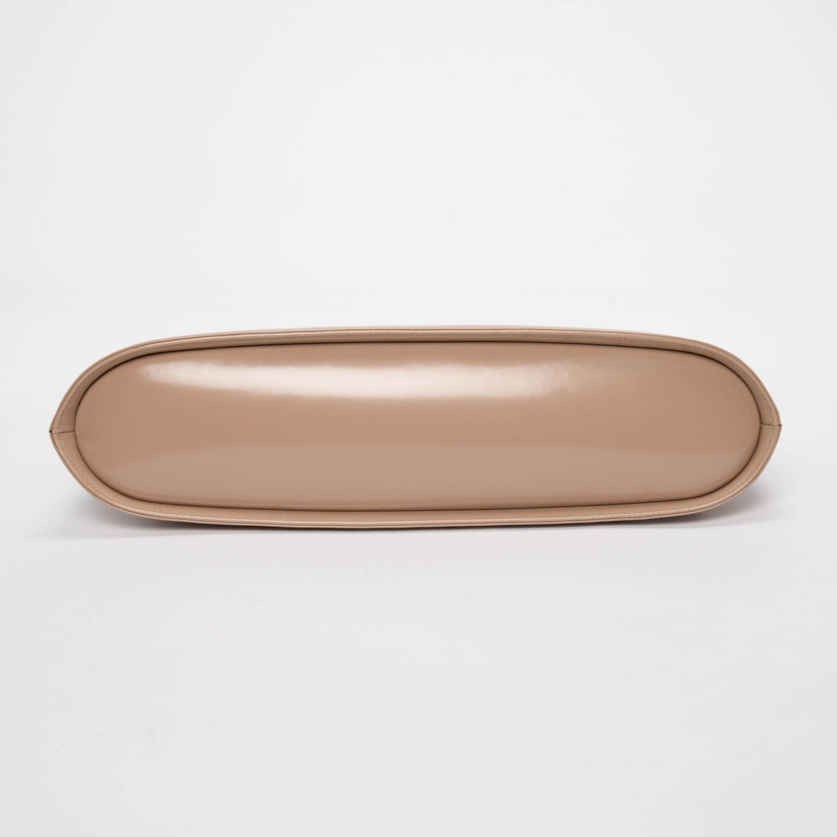 Ferragamo Beige Hi-Shine Wanda Top Handle Bag