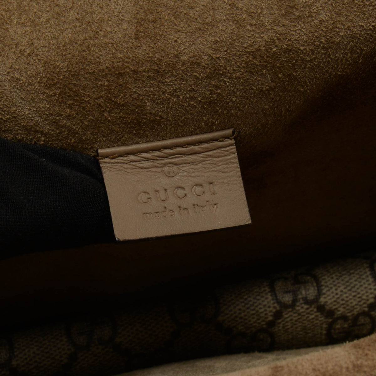 Gucci Beige GG Supreme Mini Dionysus Bag