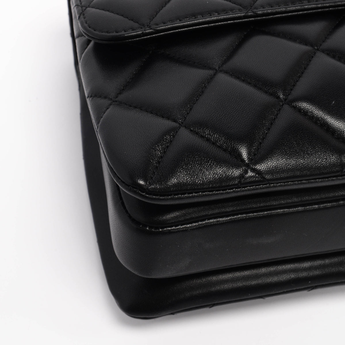 Chanel Black Quilted Lambskin Small Trendy CC Bag