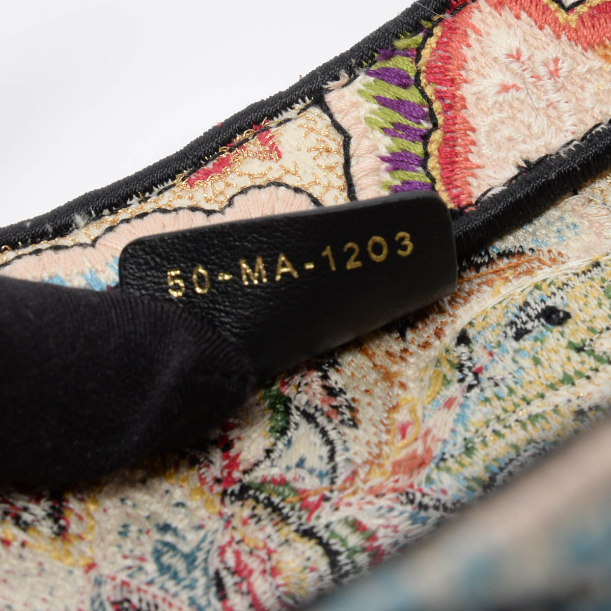 Dior Tree of Life Canvas Brocade Hat Basket Tote