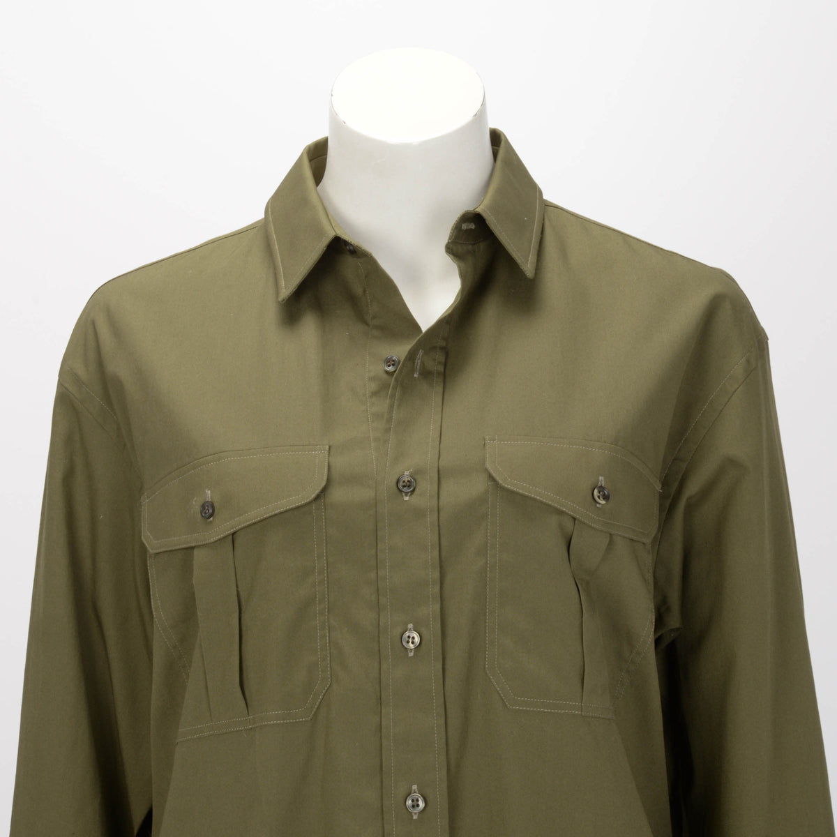Wardrobe NYC Military Cotton Oversized Shirt S