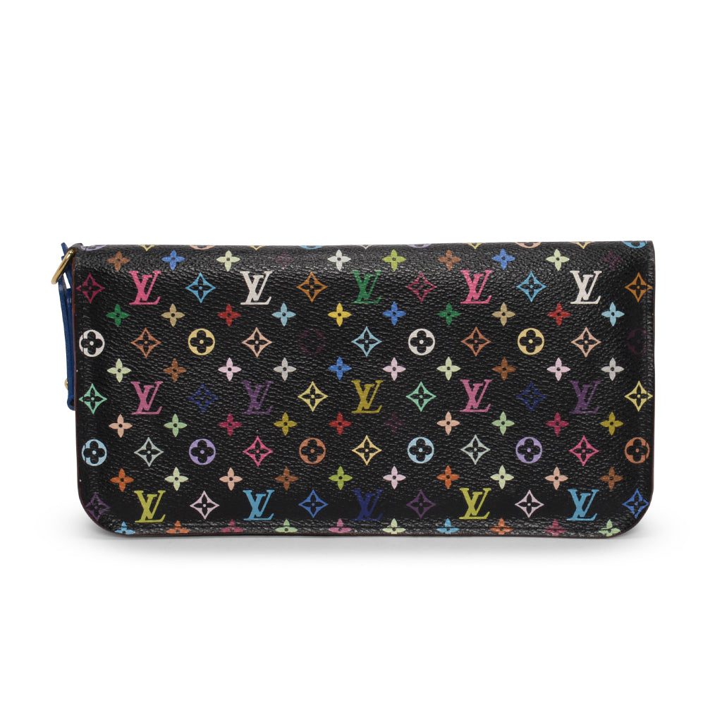 Louis Vuitton Black Multicolore Monogram Insolite Wallet
