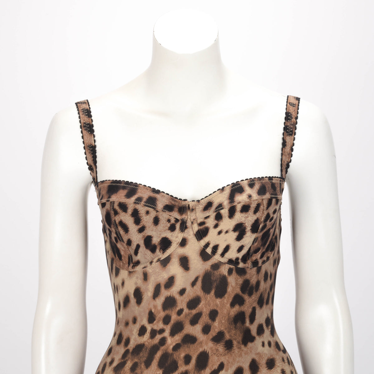 Dolce & Gabbana x Skims Leopard Jersey Catsuit S