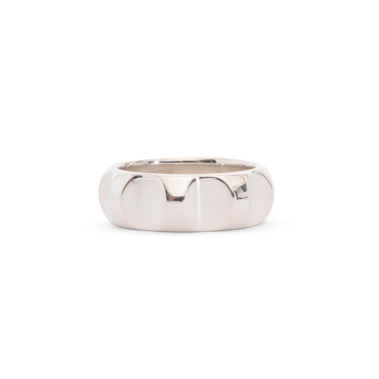 Tiffany & Co Sterling Silver Paloma's Groove Ring