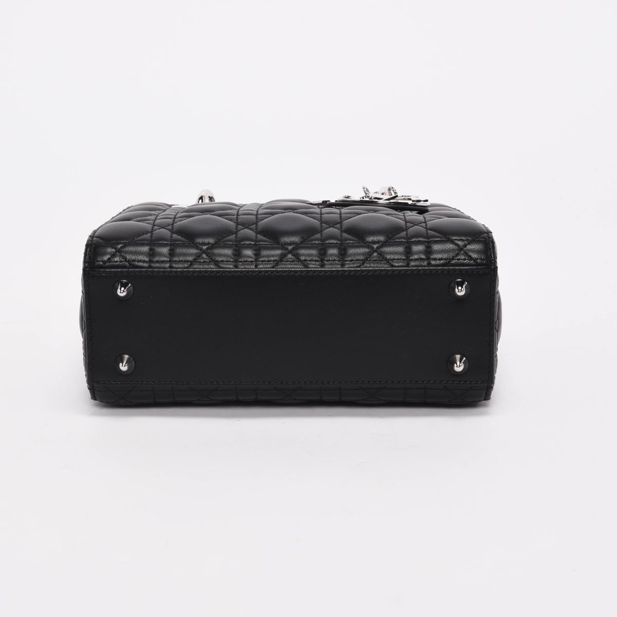 Dior Black Cannage Lambskin Small MyABC Lady Dior Bag