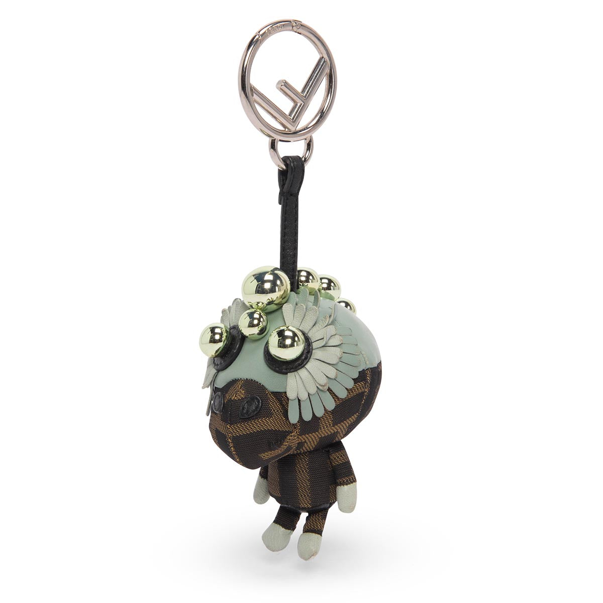 Fendi Tobacco Zucca Space Monkey Bag Charm