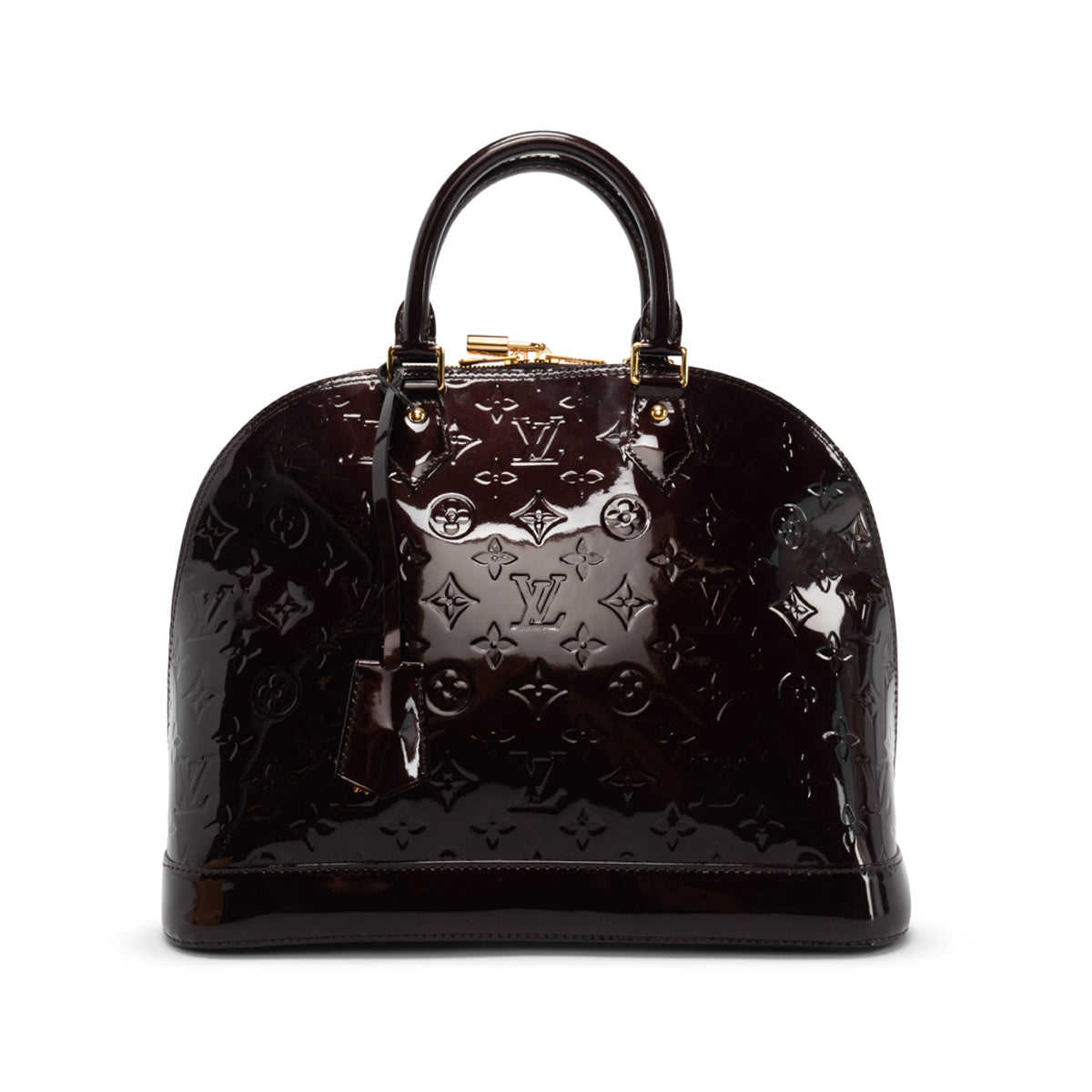 Louis Vuitton Amarante Vernis Alma MM