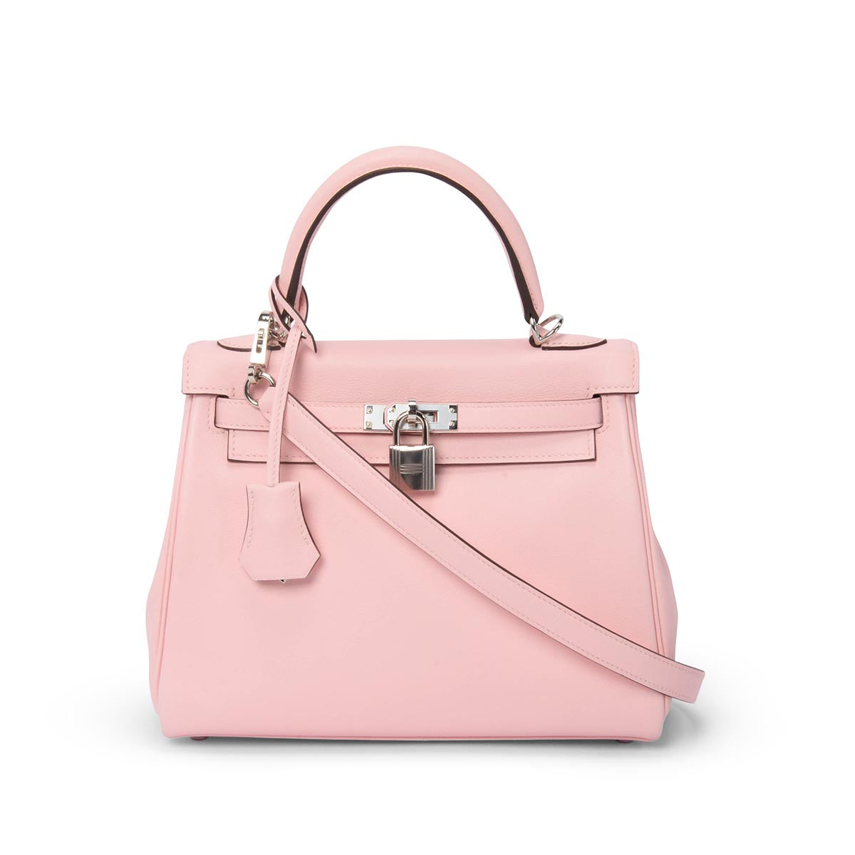 Hermes Rose Sakura Swift Kelly 25 PHW