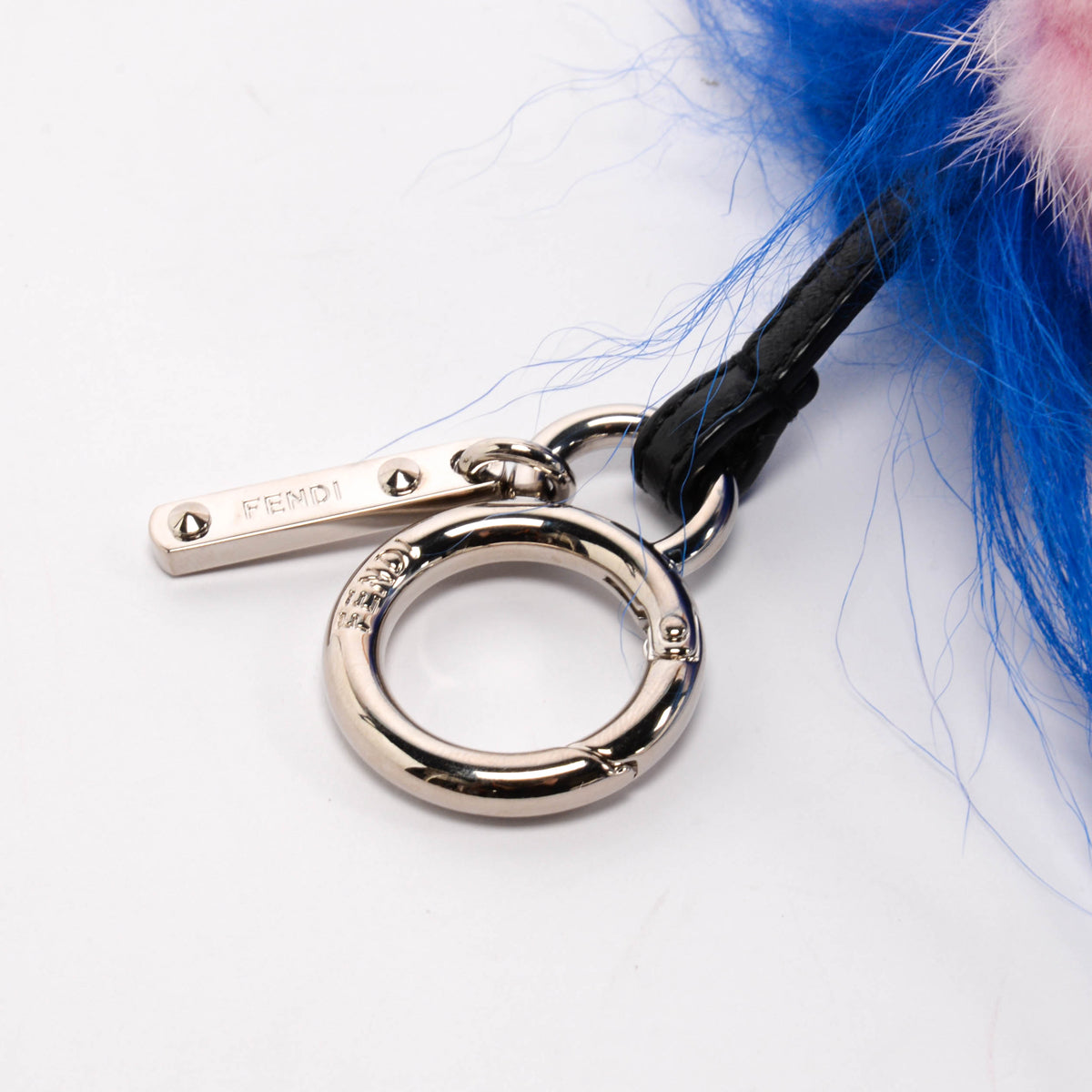 Fendi Pink Mink Fendirumi Piro-Chan Bag Charm