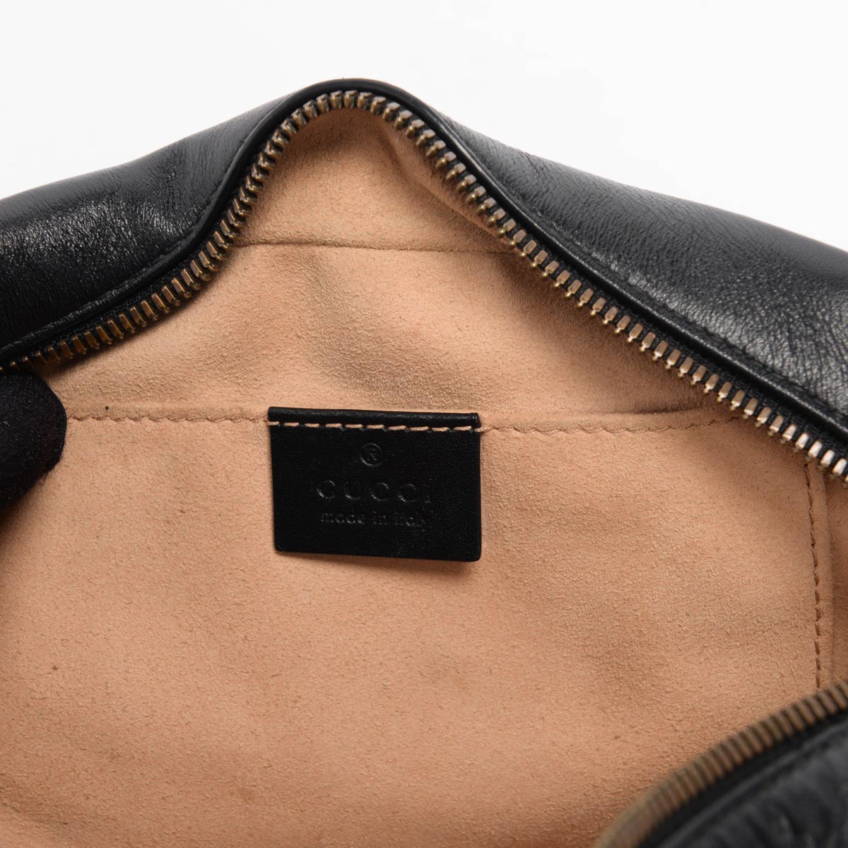 Gucci Black Matelasse GG Marmont Small Camera Bag