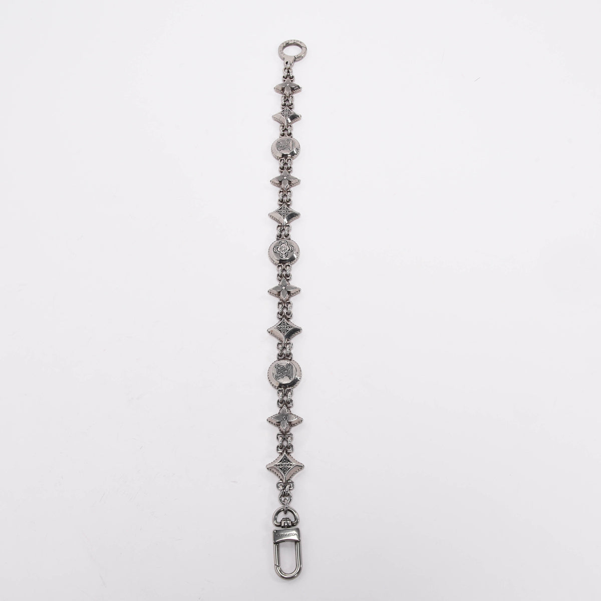 Louis Vuitton Aged Silver Western Bag Charm