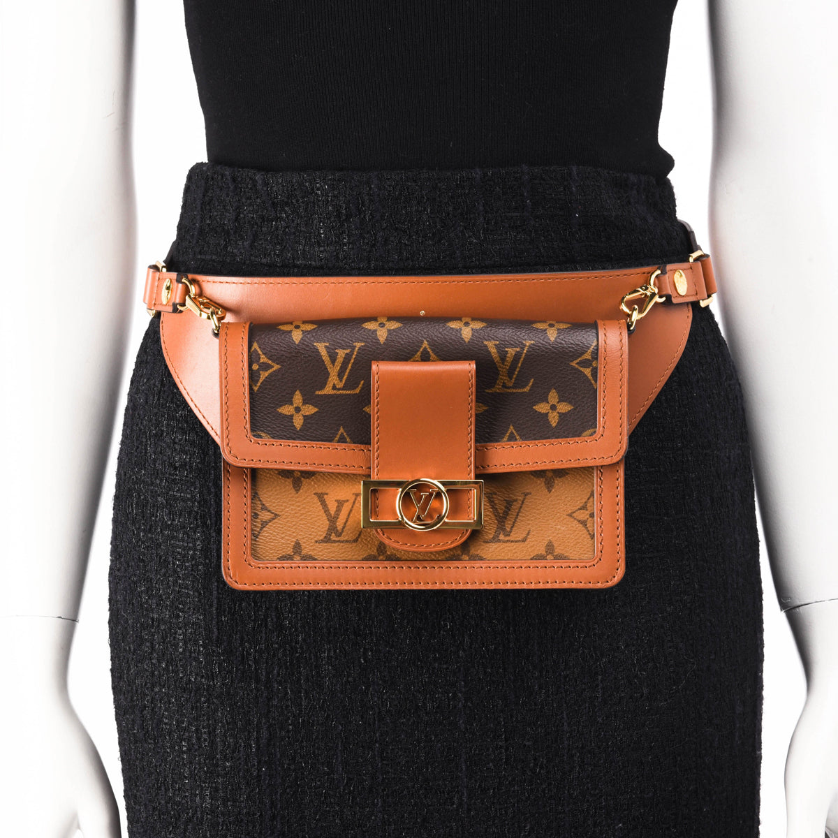 Louis Vuitton Monogram Reverse Dauphine Bumbag