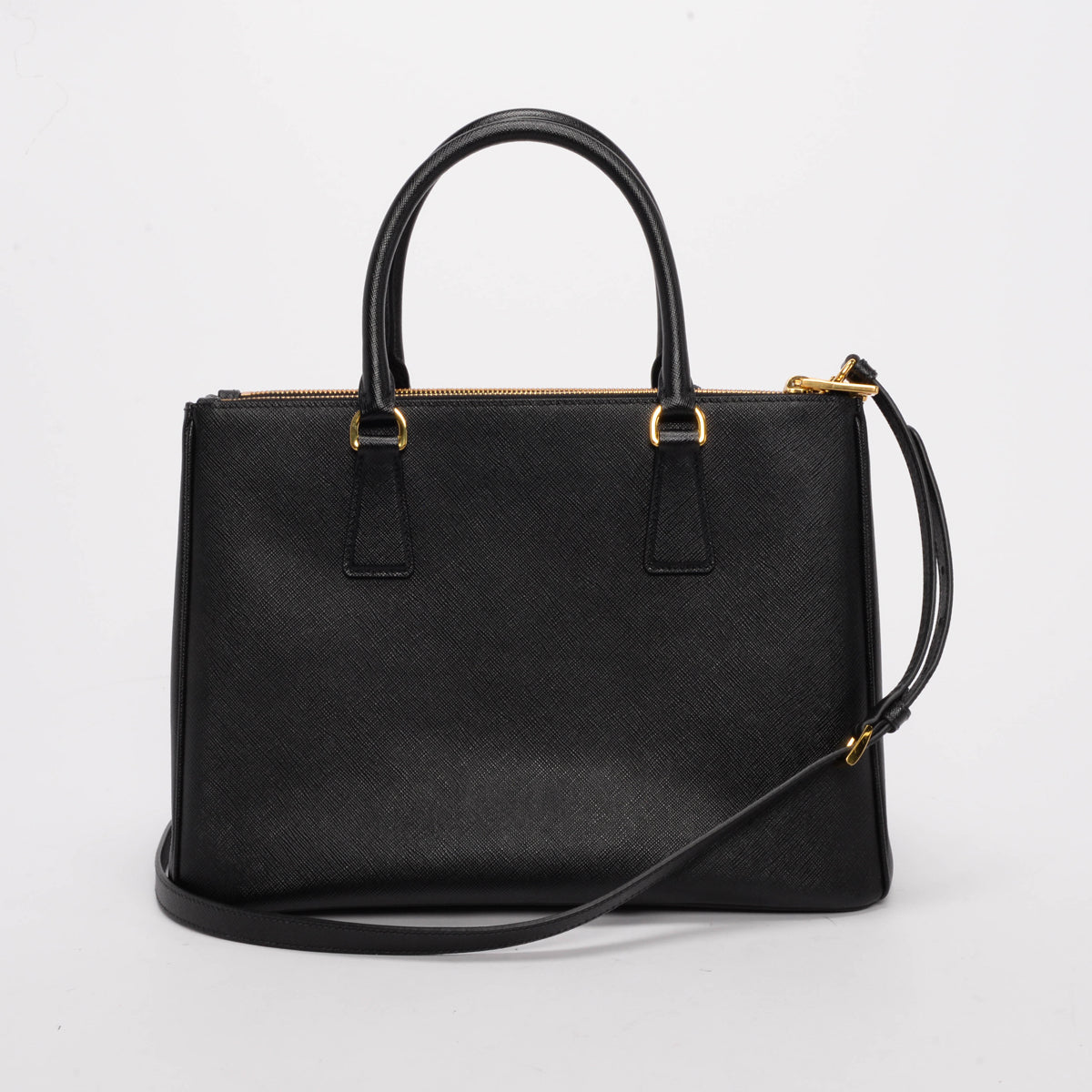 Prada Black Saffiano Large Galleria Tote