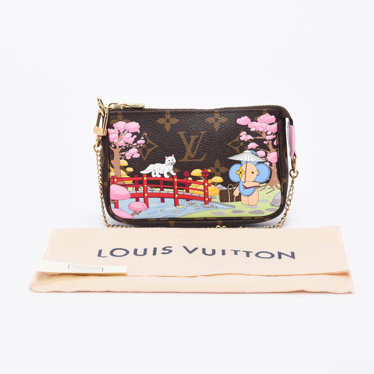 Louis Vuitton Wisteria Japanese Garden Mini Pochette Accessoires