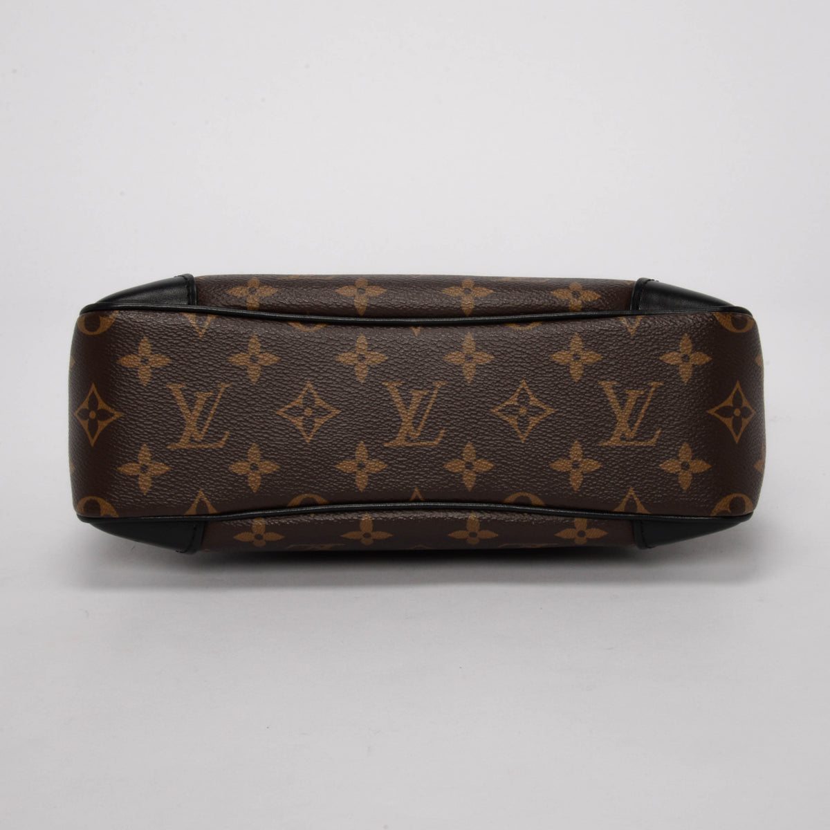 Louis Vuitton Black Monogram Canvas Odeon PM Bag