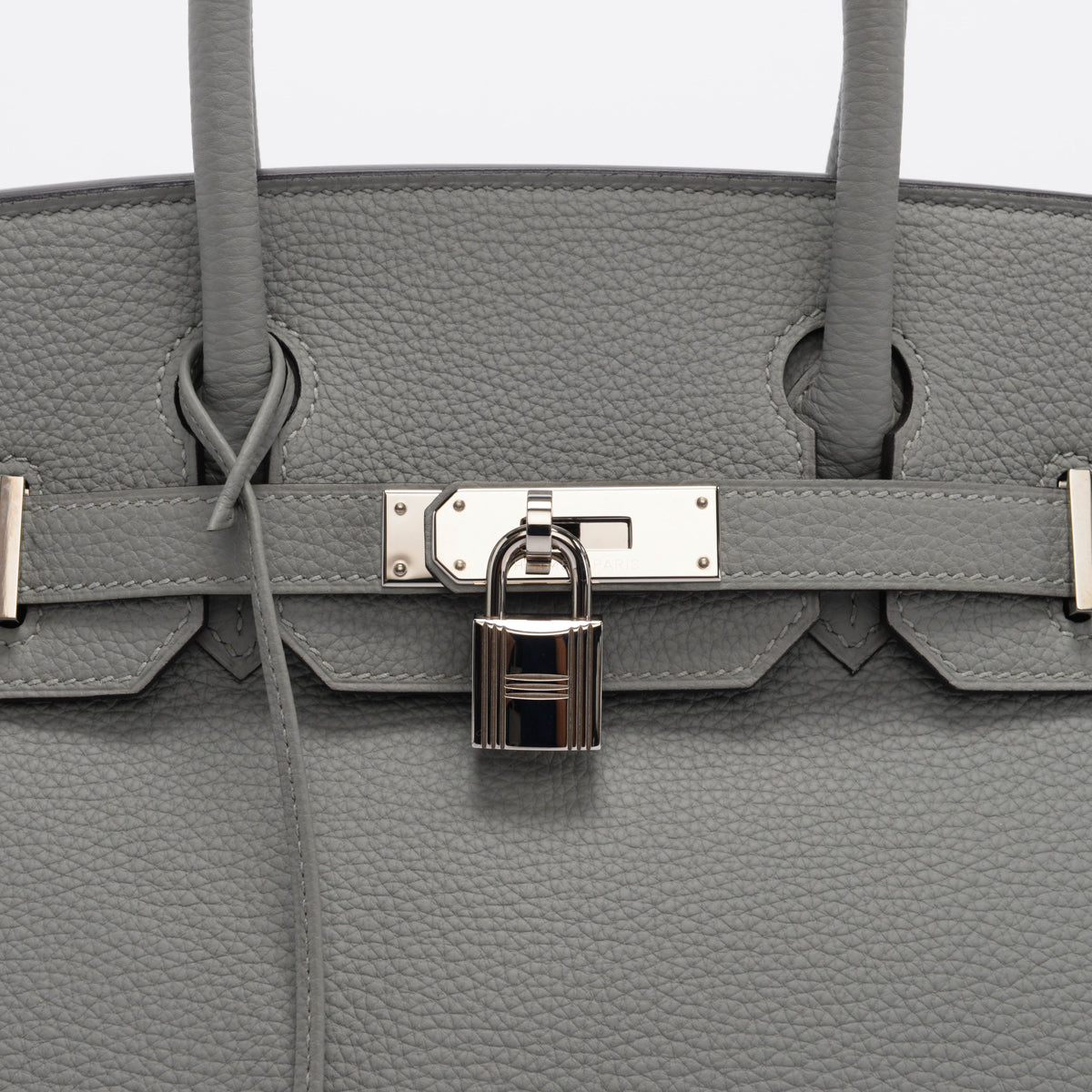 Hermes Gris Mouette Clemence Birkin 30