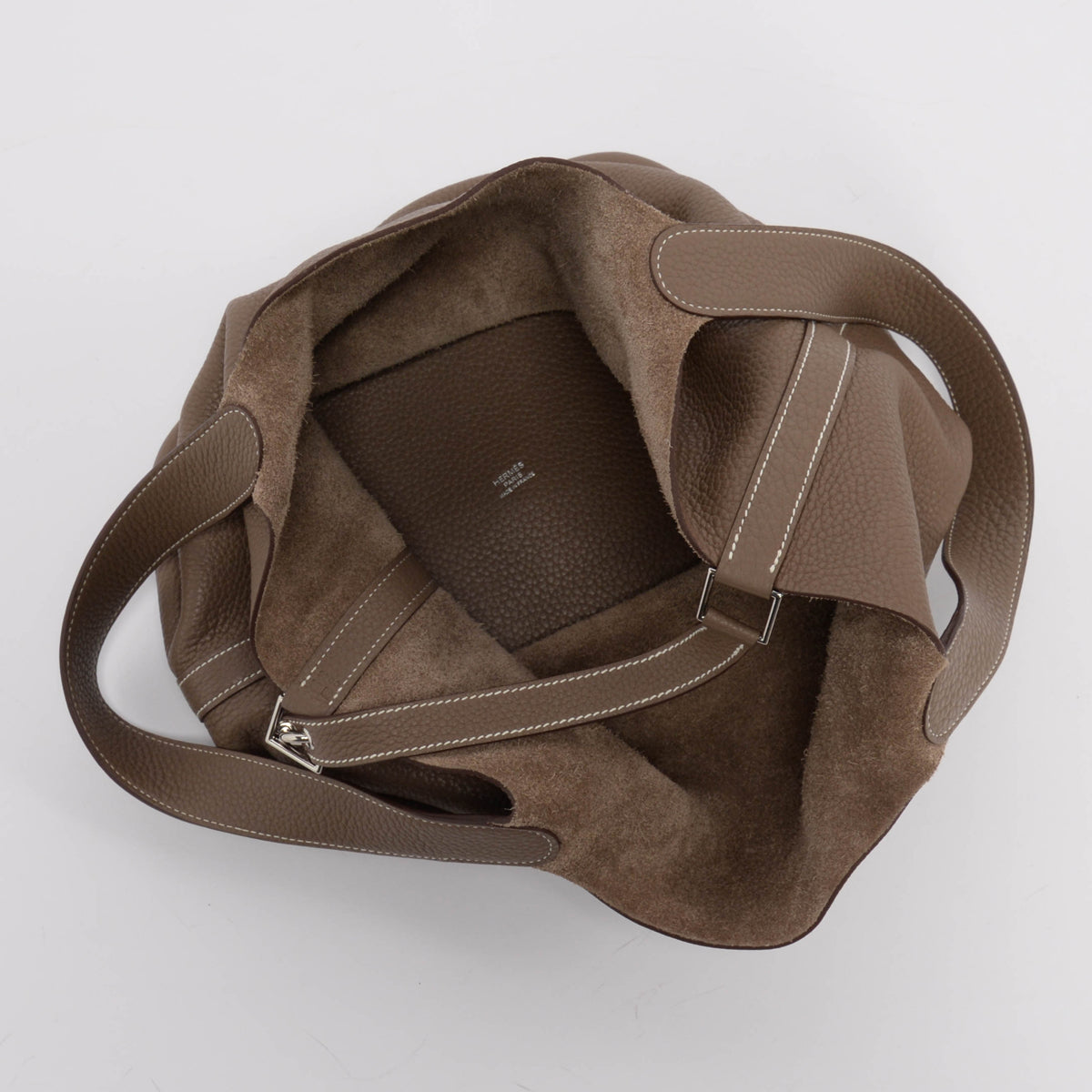 Hermes Etoupe Clemence Picotin Lock 26