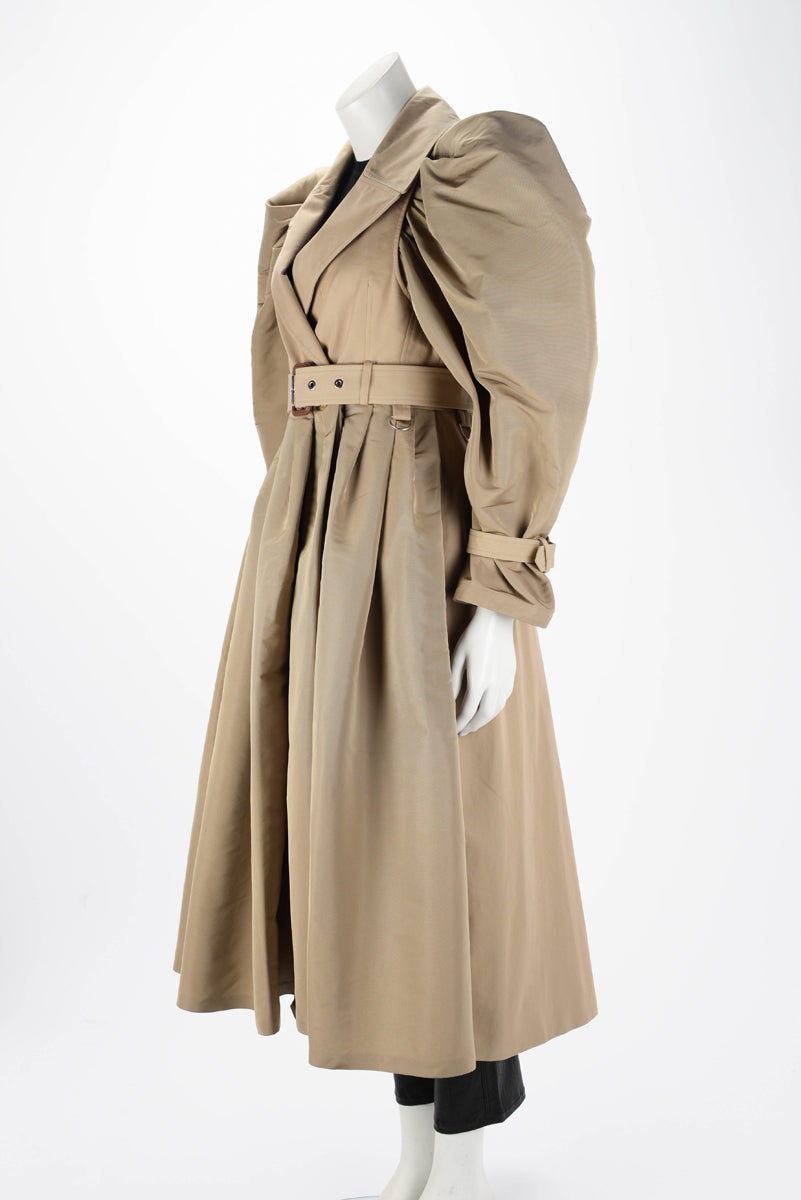 Alexander mcqueen trench coat online