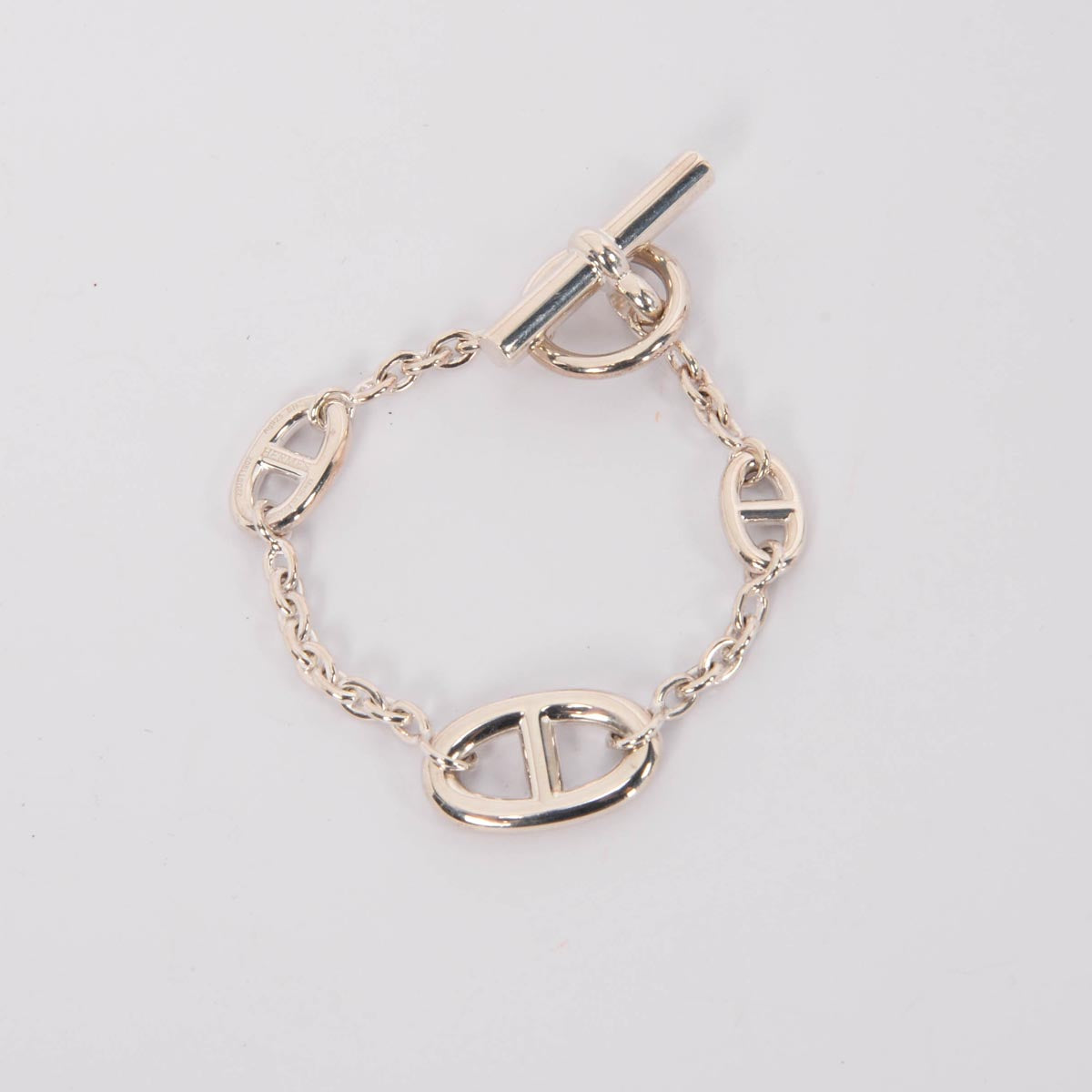 Hermes Sterling Silver Farandole Bracelet
