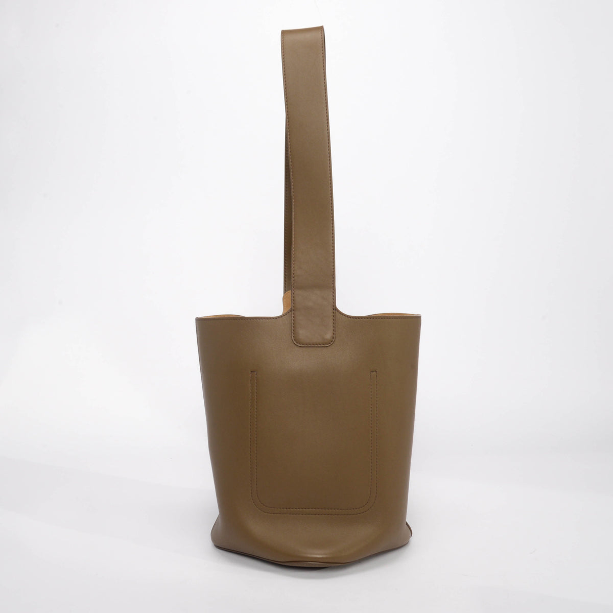 Loewe Tundra Calfskin Medium Pebble Bucket Bag
