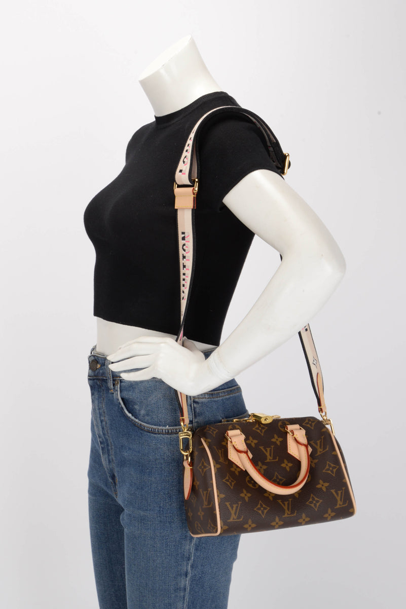 Louis Vuitton Monogram Canvas Speedy Bandouliere 20