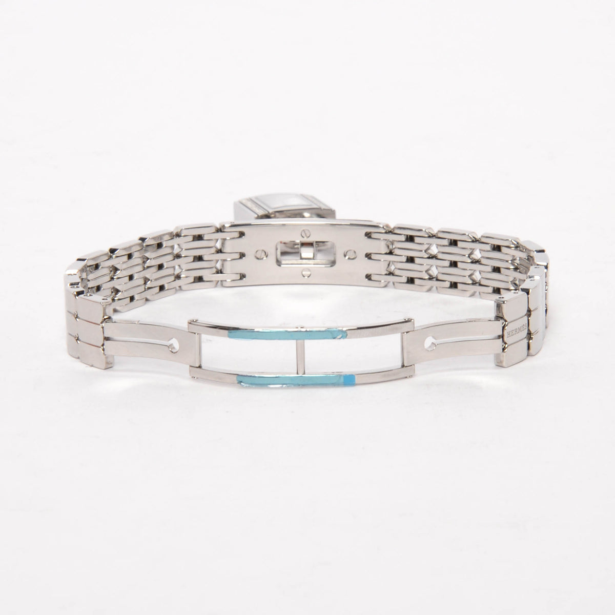 Hermes Steel & Diamond Mini Model Kelly Watch