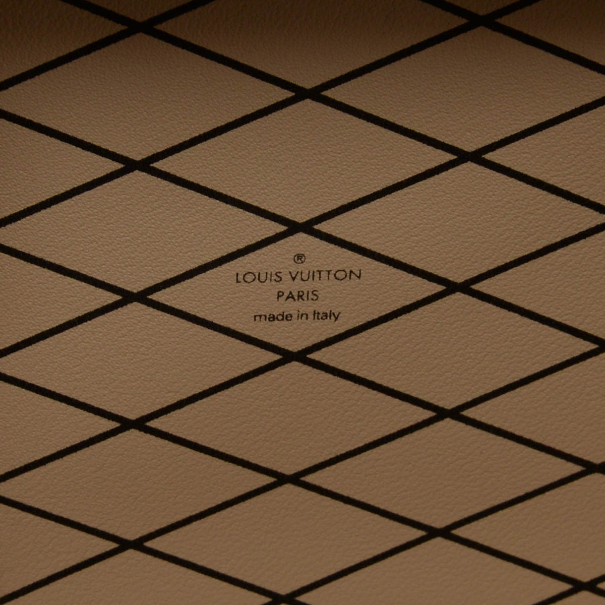 Louis Vuitton Black Leather & Monogram Petite Malle